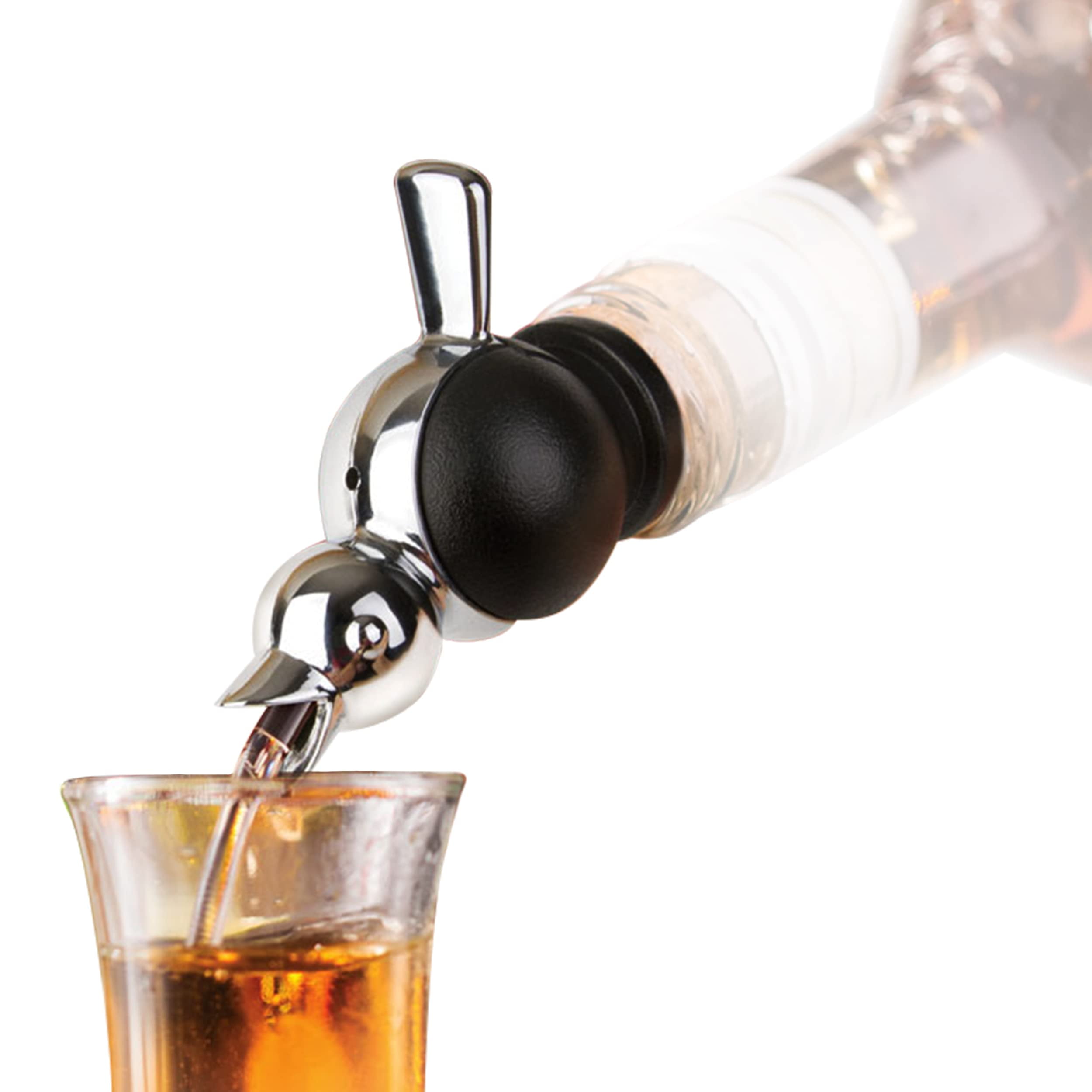 Closable Bird Wine Pourer and Stopper Funny Cute Wine Stopper Widely