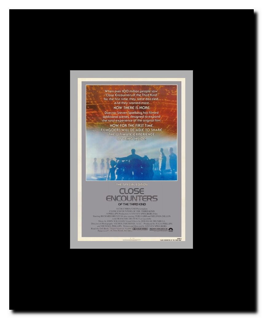 Close Encounters of the Third Kind Framed Movie Poster