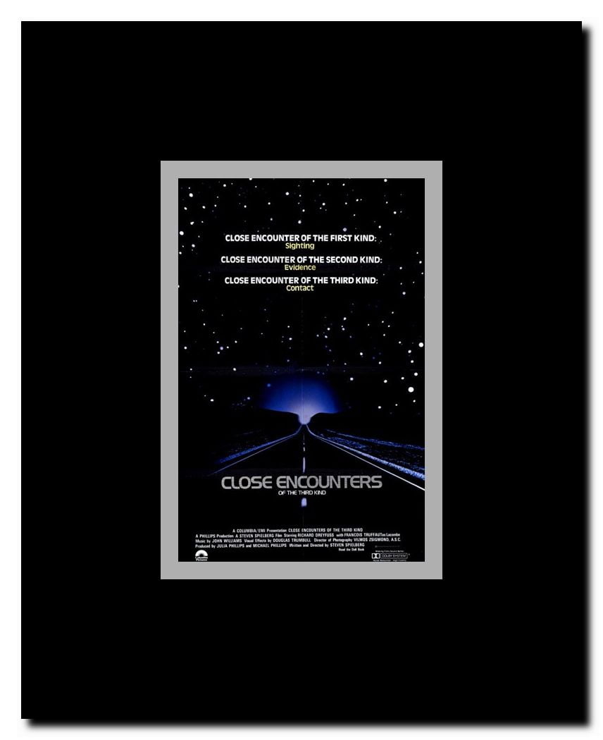 Close Encounters of the Third Kind Framed Movie Poster