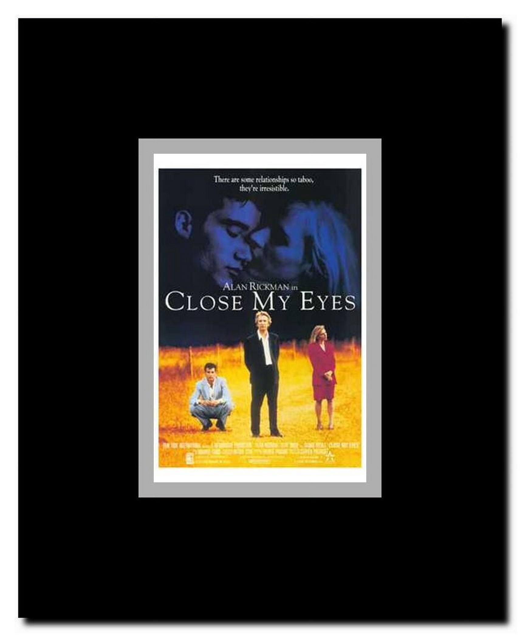 Close My Eyes Framed Movie Poster