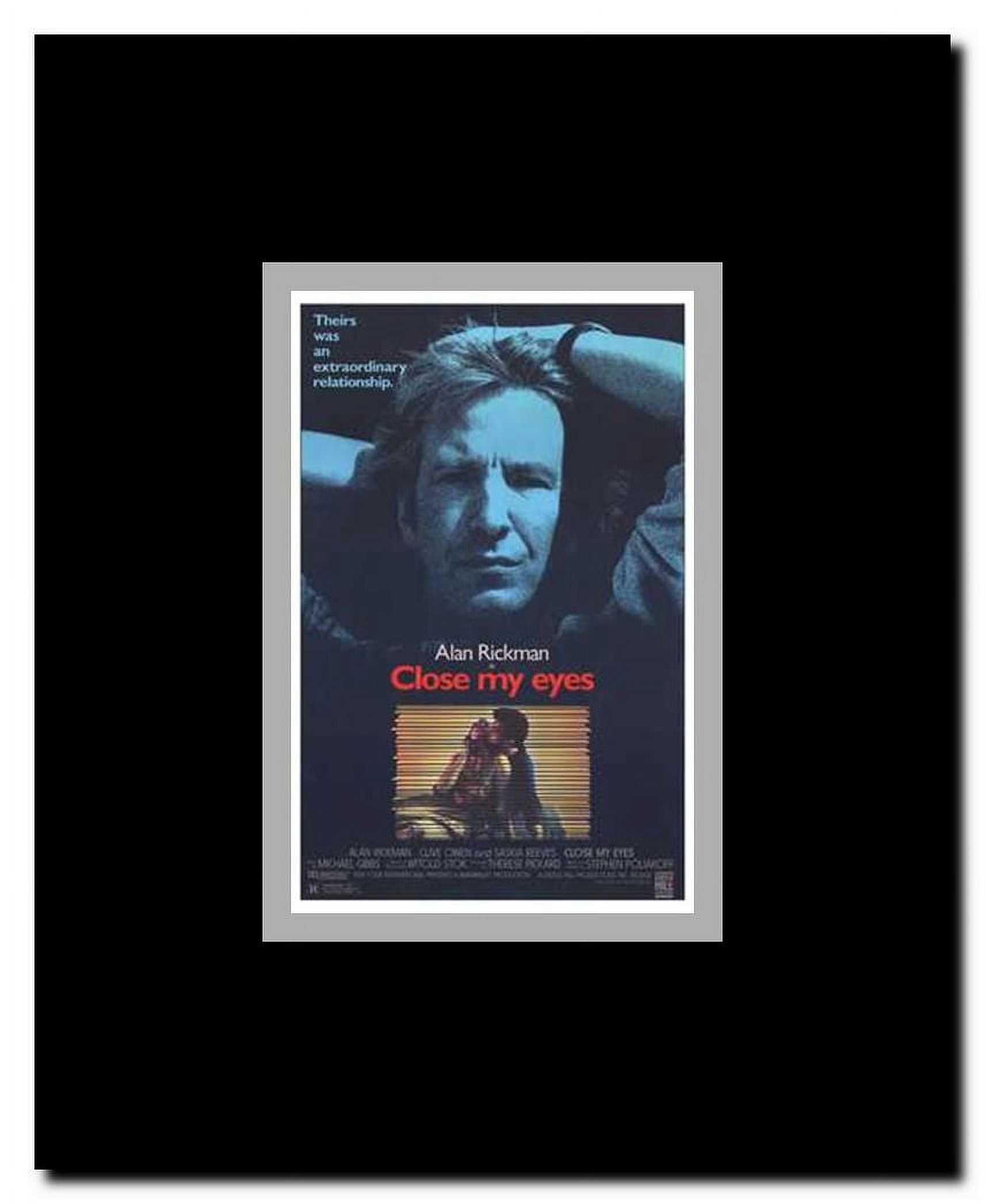Close My Eyes Framed Movie Poster