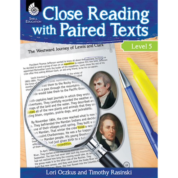 Pre-Owned Close Reading with Paired Texts Level 5: Engaging Lessons to Improve Comprehension (Paperback) 1425813615 9781425813611