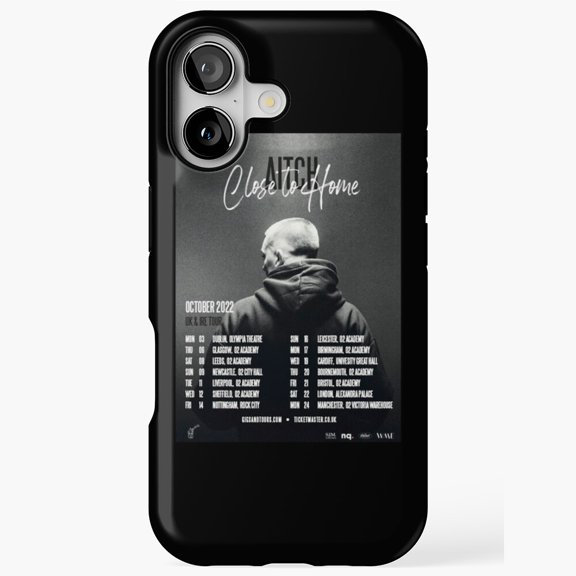 Close To Home Tour Inspired Retro Artwork iPhone Case 17 11 12 13 14 15 16 Pro Max