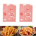 thumbnail image 1 of Close-Top Cardboard Popcorn Boxes,QZS Paper Popcorn Boxes,20pcs Disposable Snack Containers,Movie Night Supplies for Party, 1 of 6