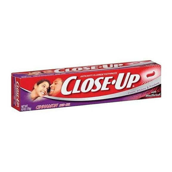 Close Up Cinnamon Red Gel Anticavity Fluoride Toothpaste - 6 Oz