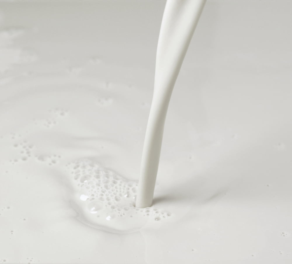 Close-Up Detail Of Milk Pouring Canvas Art - Bruno Crescia Design Pics (16 x 14)