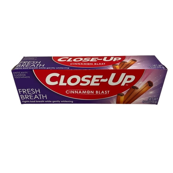 Close-Up Fluoride Toothpaste, Freshening OIF8Red Gel 4 oz (Pack of 5)