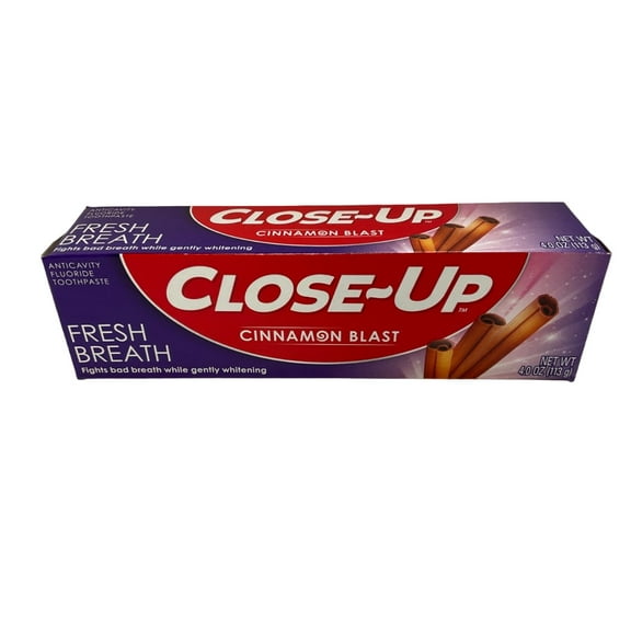 Close-Up Fluoride Toothpaste, Freshening STF9&nbsp;Red Gel 4 oz (Pack of 6)