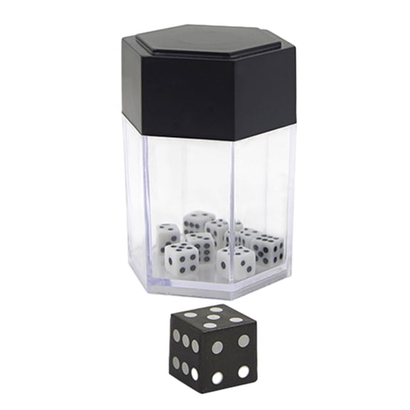 Close-Up Magic Dices Mind Control Funny Trick Toy Stage Performances Magician Props for Birthday Party Family Gathering