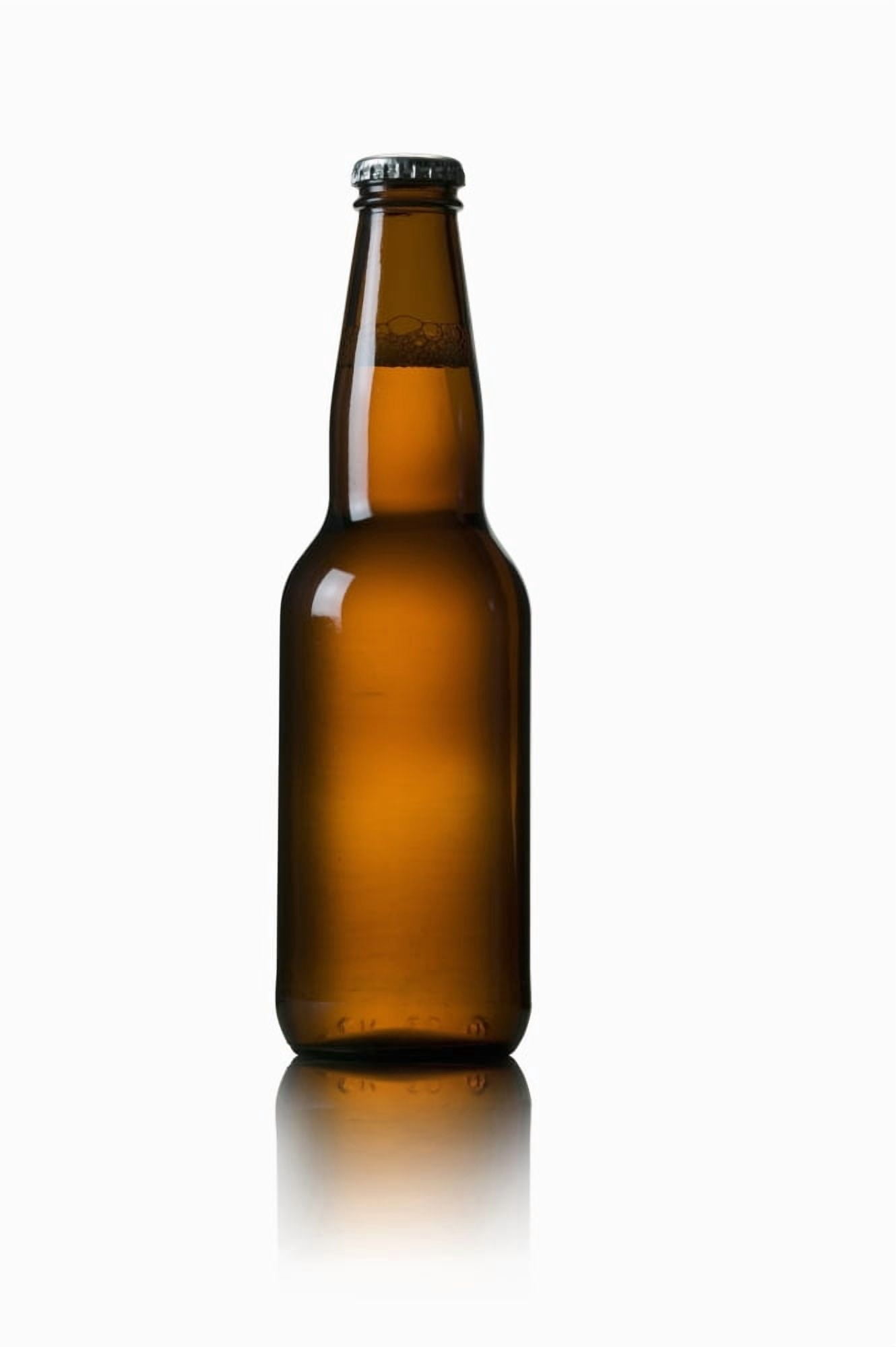Close-Up Of Beer Bottle Canvas Art - Bruno Crescia Design Pics (26 x 40)