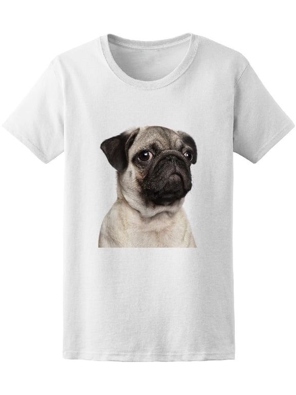 Close-Up Of Pug Puppy T-Shirt Men -Image by Shutterstock, Male Large