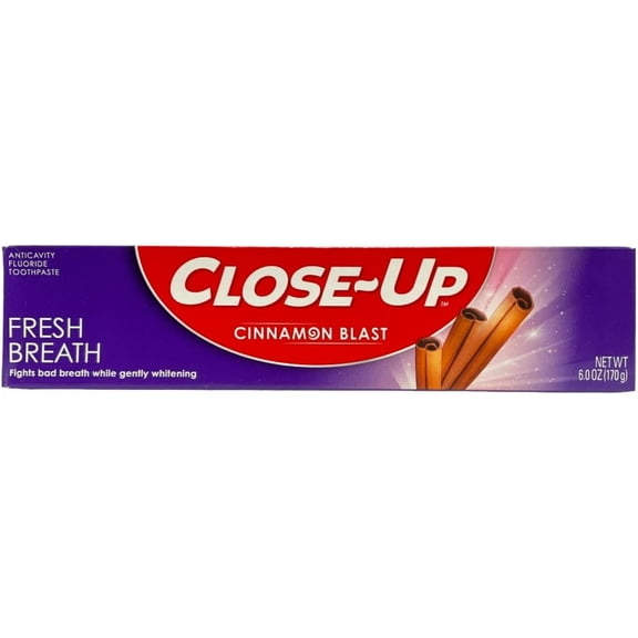 Close-Up Toothpaste Gel Freshening Red 6 oz (Pack of 8)
