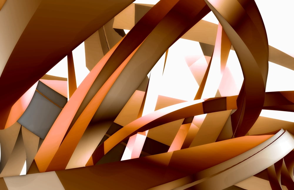 Close-Up View Of An Abstract Design Canvas Art - Ryan Briscall Design Pics (18 x 11)