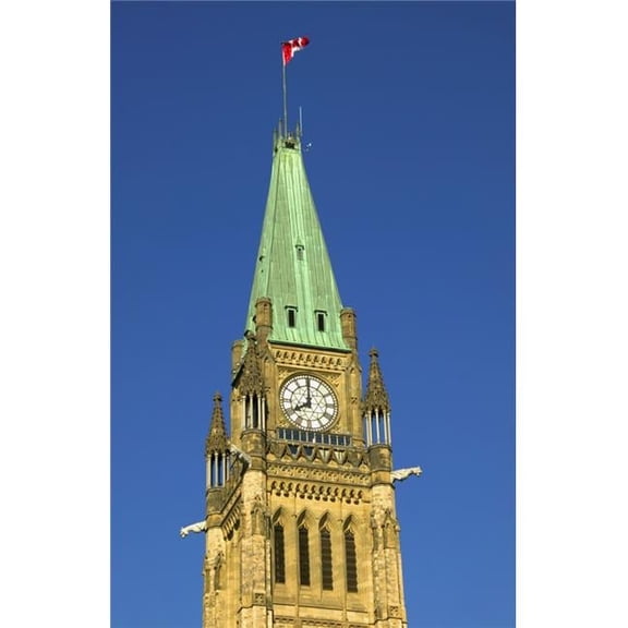 Close Up of Ornate Clock Tower Poster Print by Alan Marsh - 11 x 17
