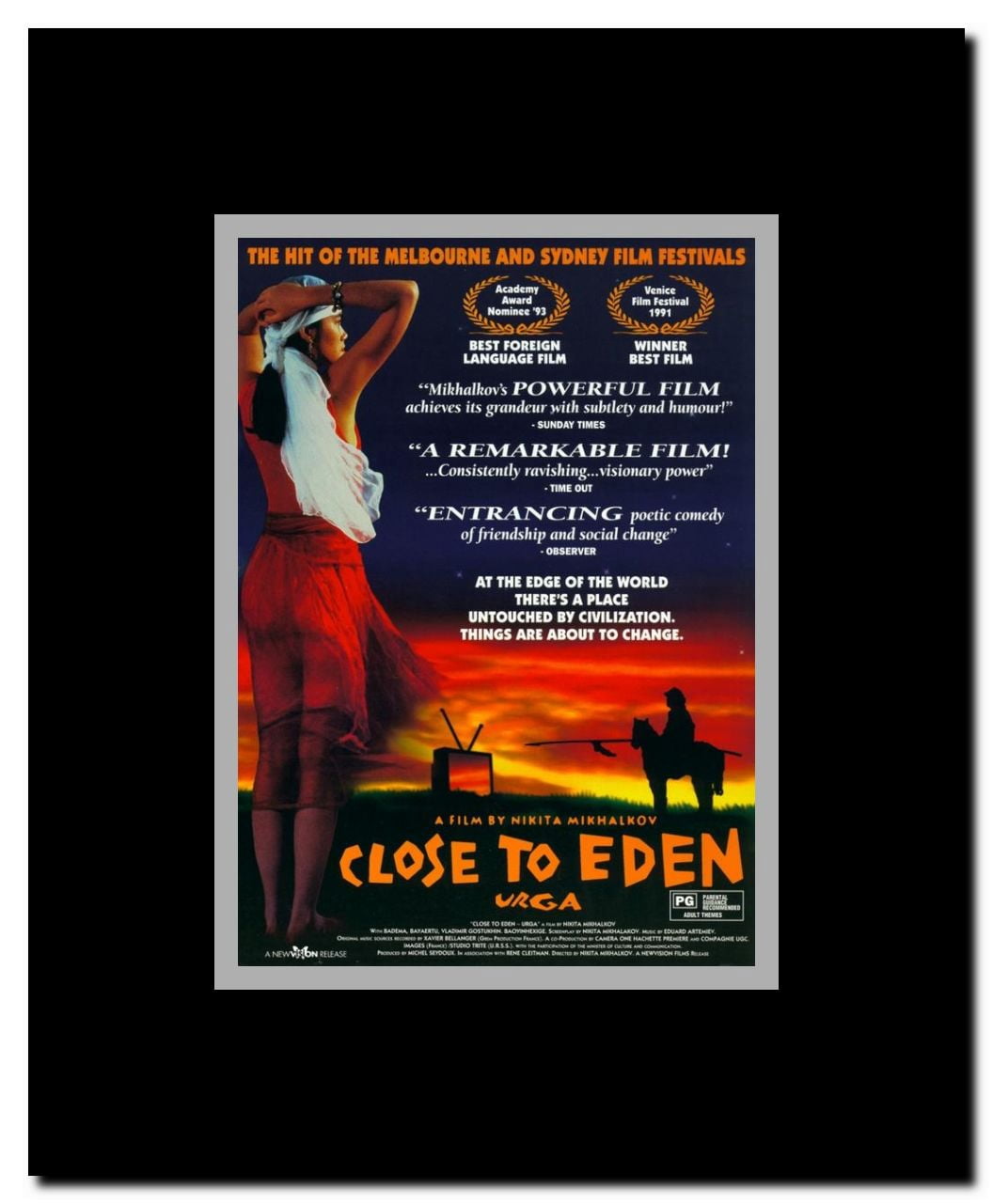 Close to Eden Framed Movie Poster