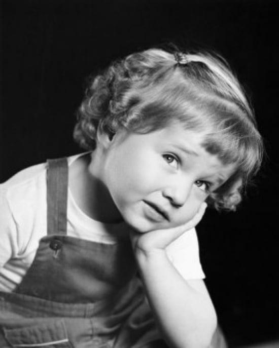 Close-up Of A Girl