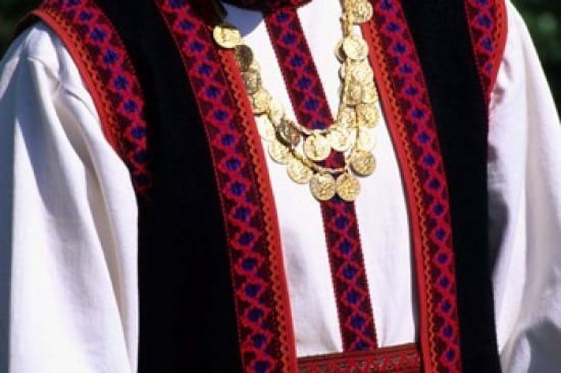 Close-up of Greek Clothes and Traditional Costume Athens Greece Canvas Art - Bill Bachmann DanitaDelimont (18 x 12)