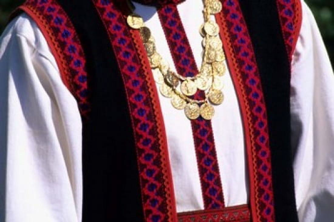 Close-up of Greek Clothes and Traditional Costume Athens Greece Canvas Art - Bill Bachmann DanitaDelimont (37 x 25)