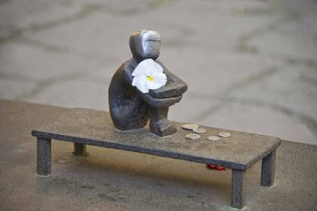 Close-up of Iron Boy statue Gamla Stan Stockholm Sweden Canvas Art - Panoramic Images (16 x 11)