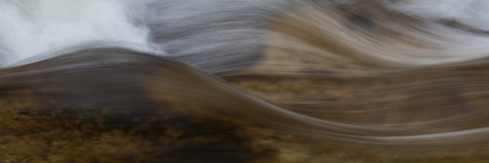 Close-up of Ledge Falls Baxter State Park Maine USA Canvas Art - Panoramic Images (12 x 36)
