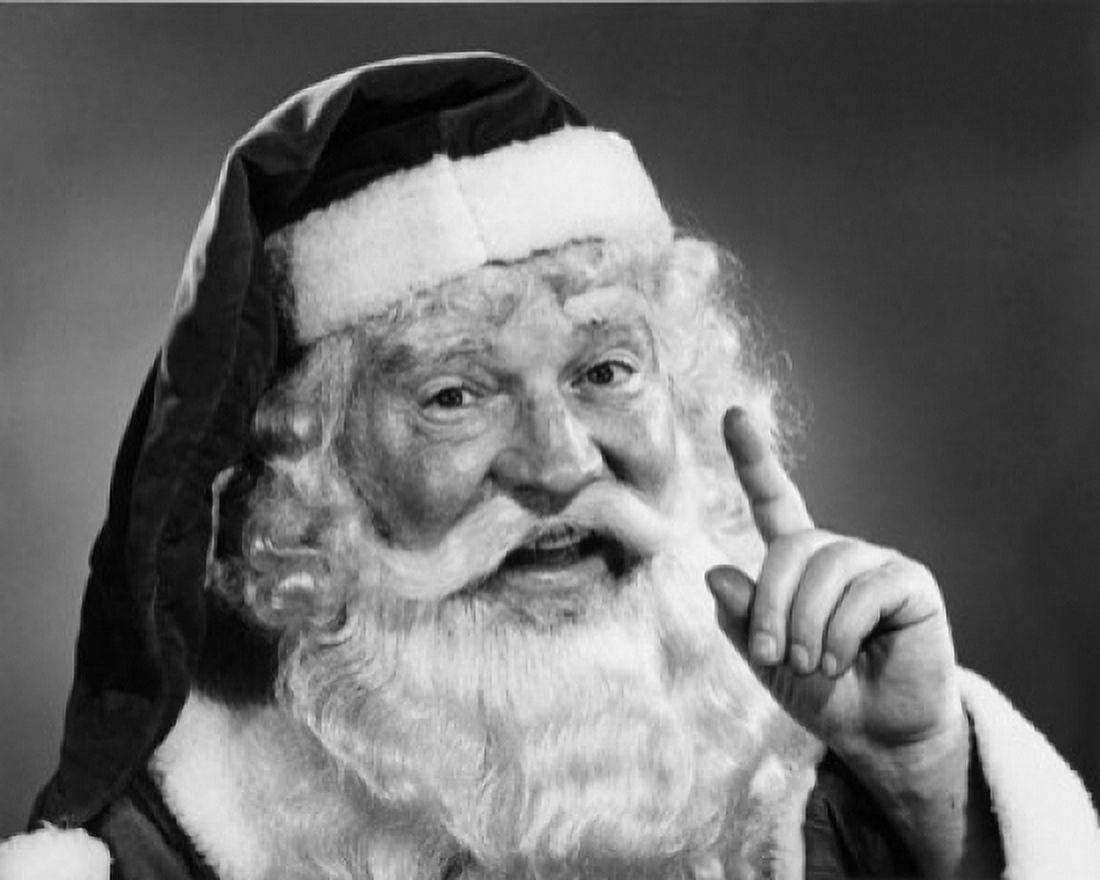 Close-up of Santa Claus smiling Canvas Art - (24 x 36)
