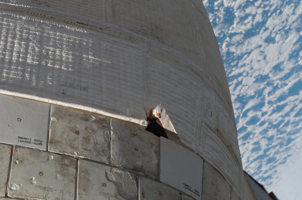 Close-up of Space Shuttle Atlantis Canvas Art - Stocktrek Images (34 x 23)