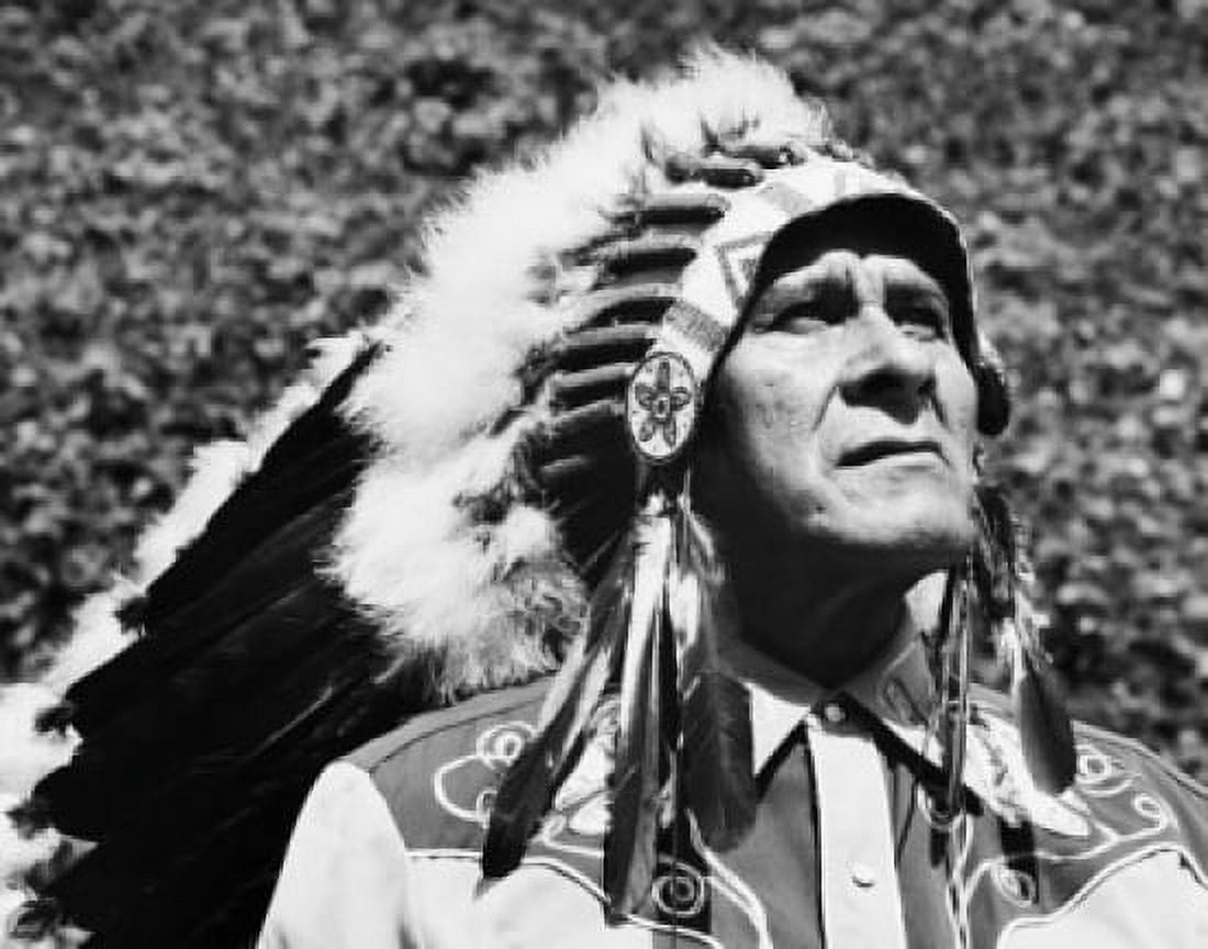 Close-up of a Cherokee man Canvas Art - (18 x 24)