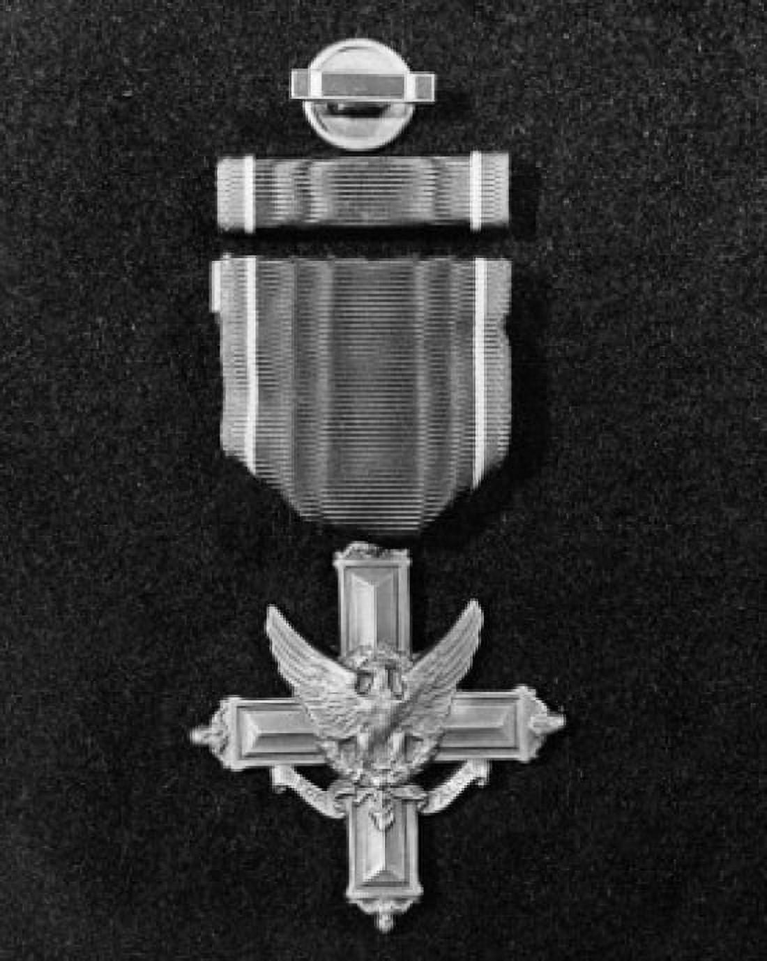 Close-up of a Distinguished Service Cross Medal US Military Canvas Art - (18 x 24)