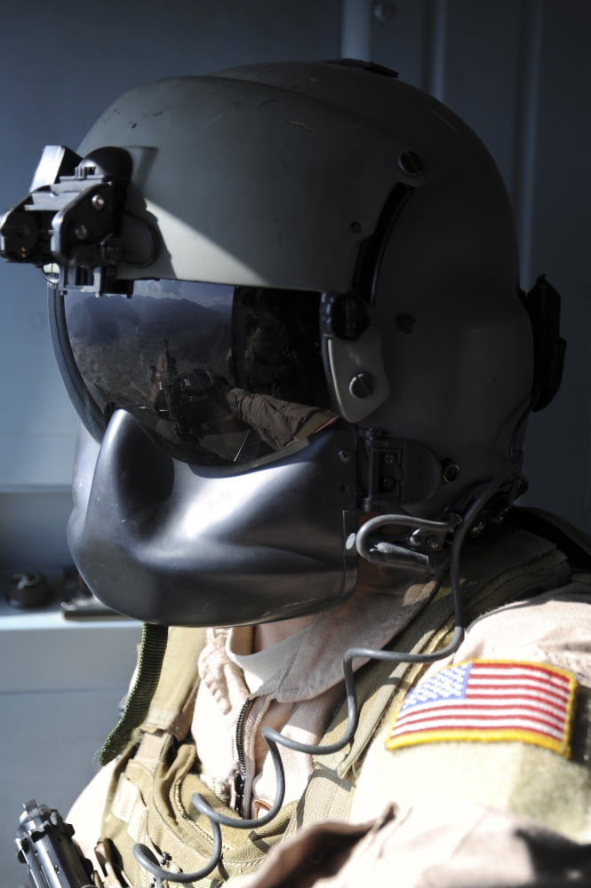 Close-up of a US Air Force flight engineer Canvas Art - Stocktrek Images (23 x 35)