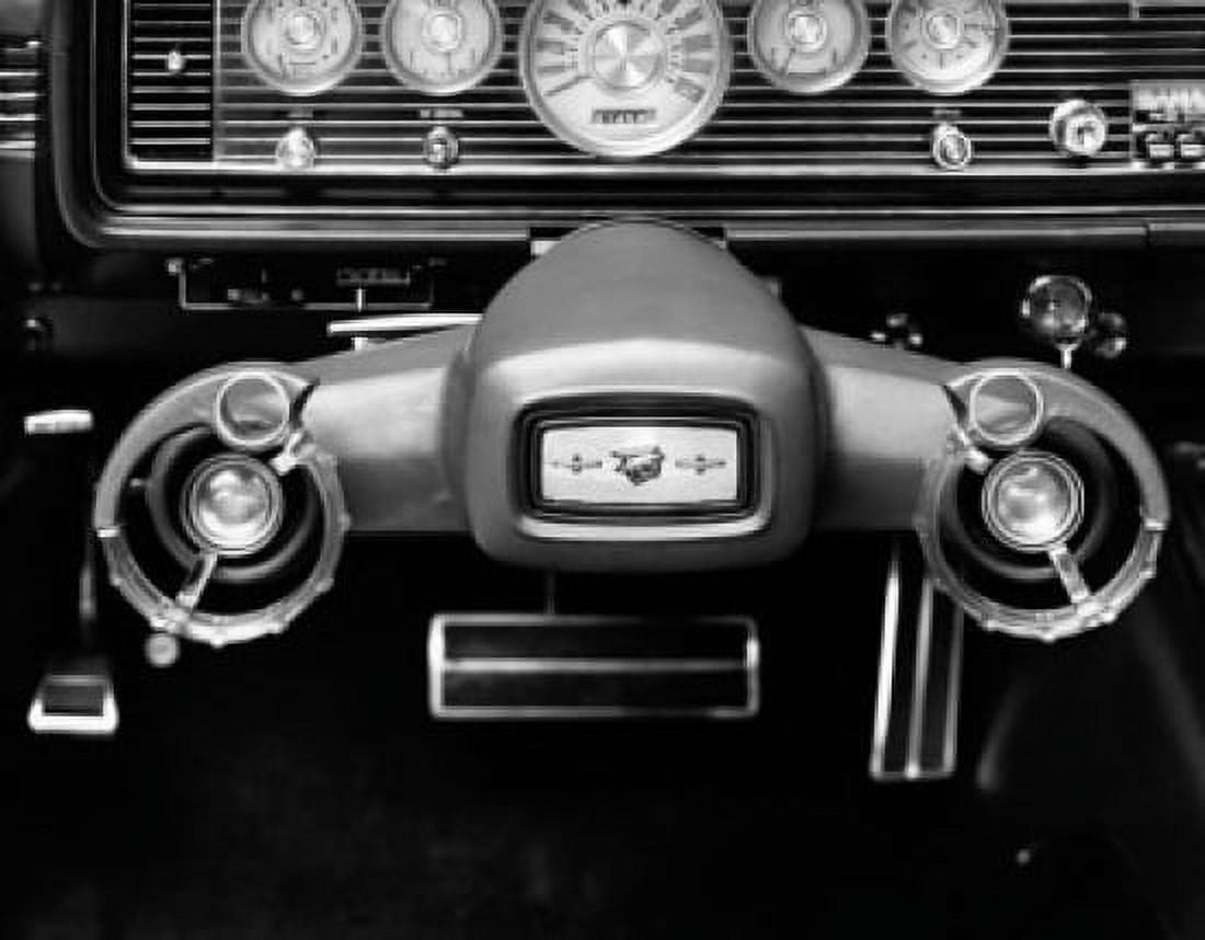 Close-up of a Wrist Twist Experimental Steering Control Mercury S-55 1966 Canvas Art - (18 x 24)