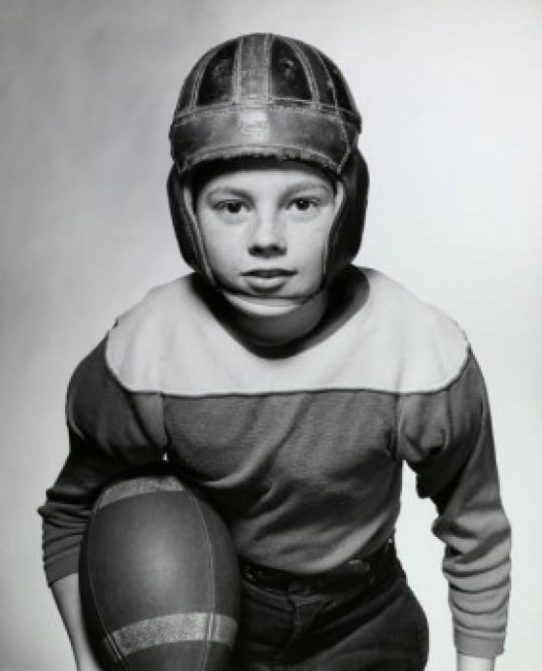Close-up of a boy holding a football Canvas Art -  (24 x 36)