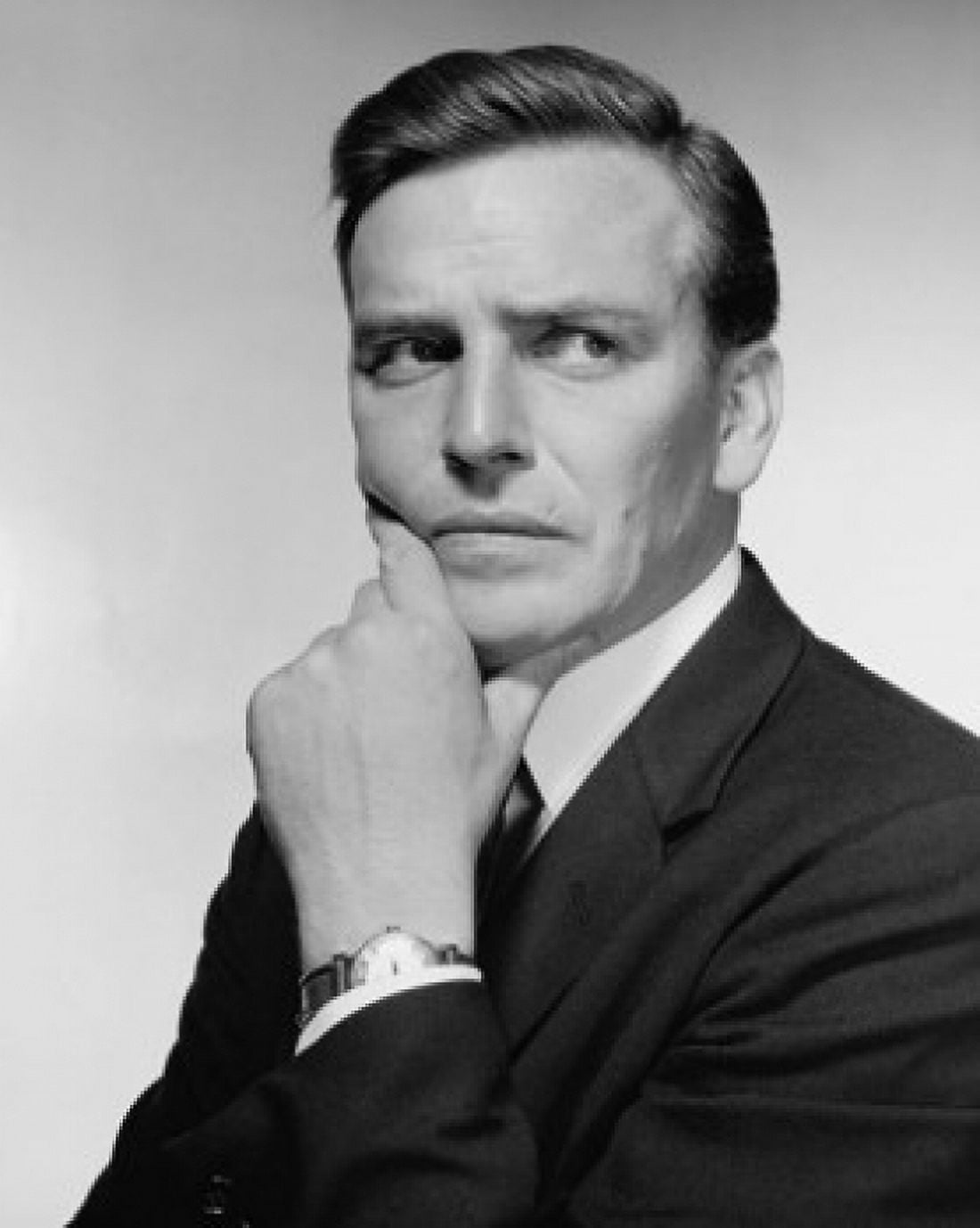 Close-up of a businessman looking serious Canvas Art - (18 x 24)