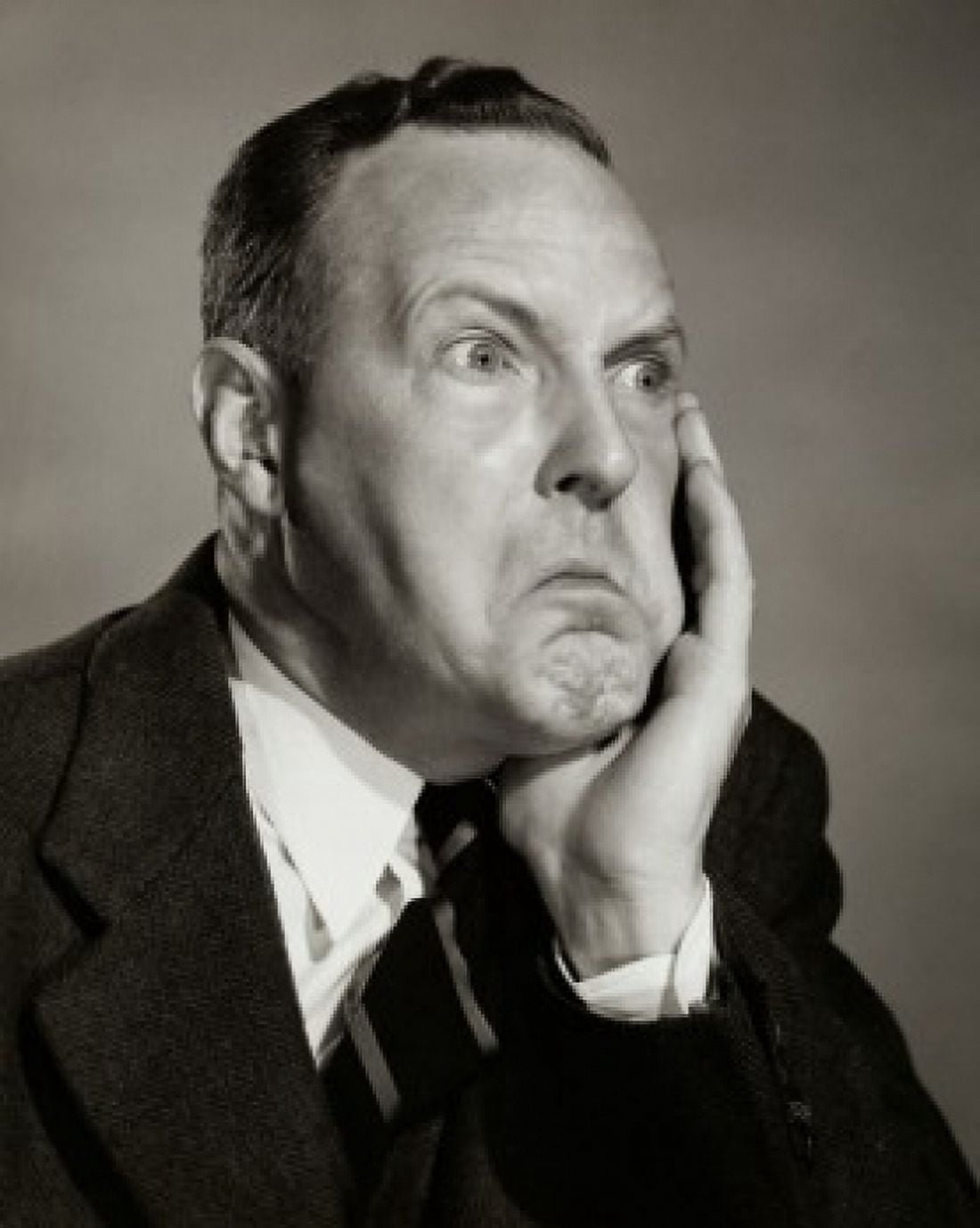 Close-up of a businessman looking serious Canvas Art - (18 x 24)