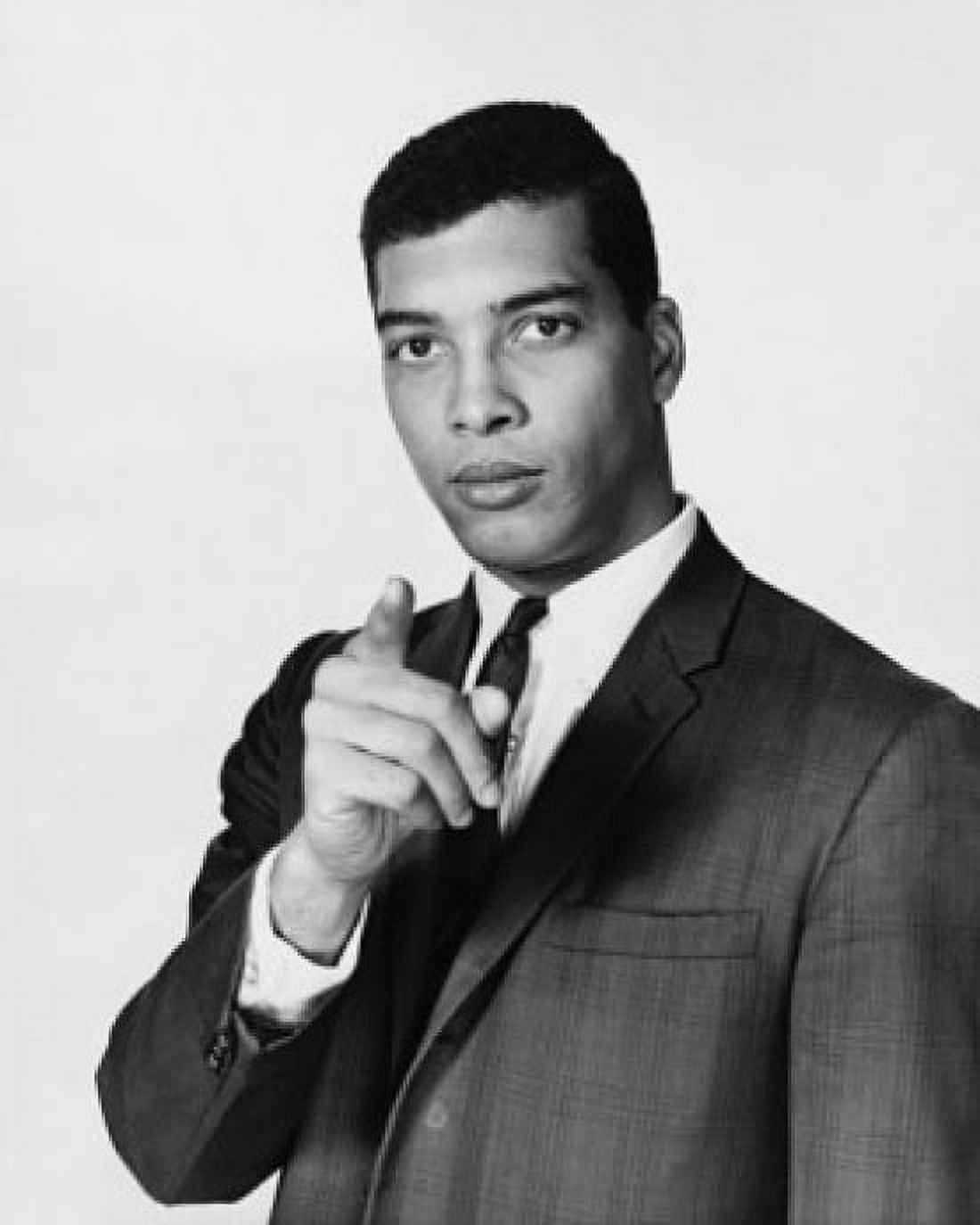 Close-up of a businessman pointing with his finger Canvas Art - (18 x 24)