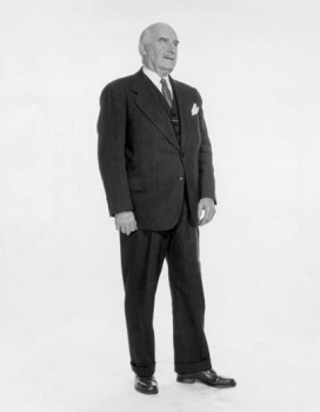 Close-up of a businessman standing Canvas Art - (24 x 36)