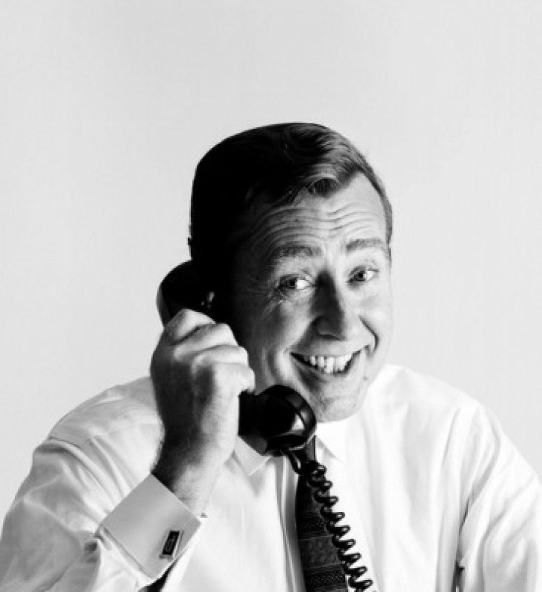 Close-up of a businessman talking on the telephone Canvas Art - (18 x 24)