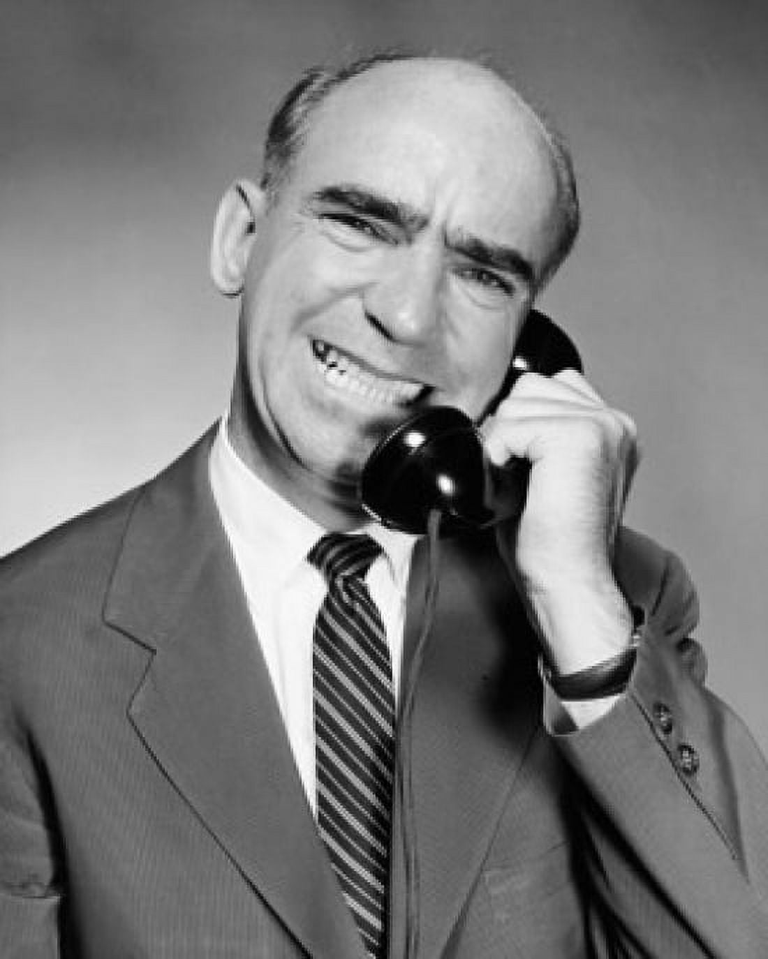 Close-up of a businessman talking on the telephone Canvas Art - (18 x 24)