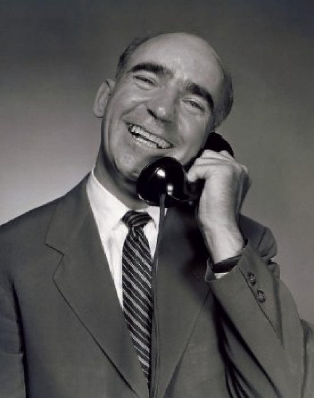 Close-up of a businessman talking on the telephone Canvas Art - (24 x 36)