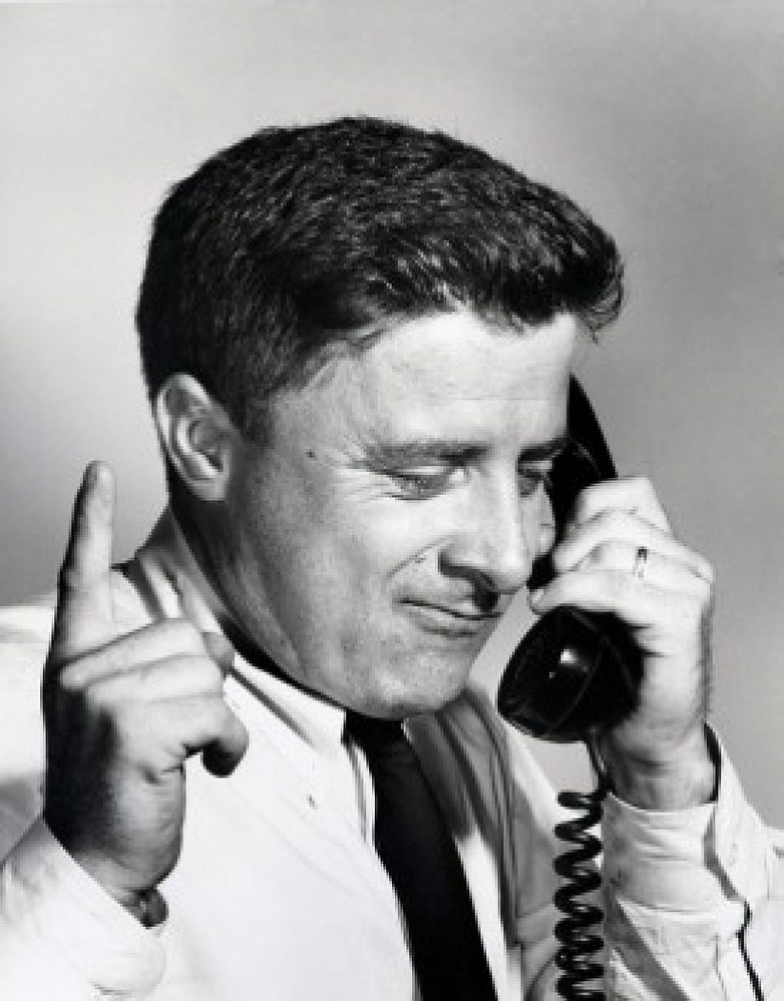 Close-up of a businessman talking on the telephone Canvas Art - (24 x 36)