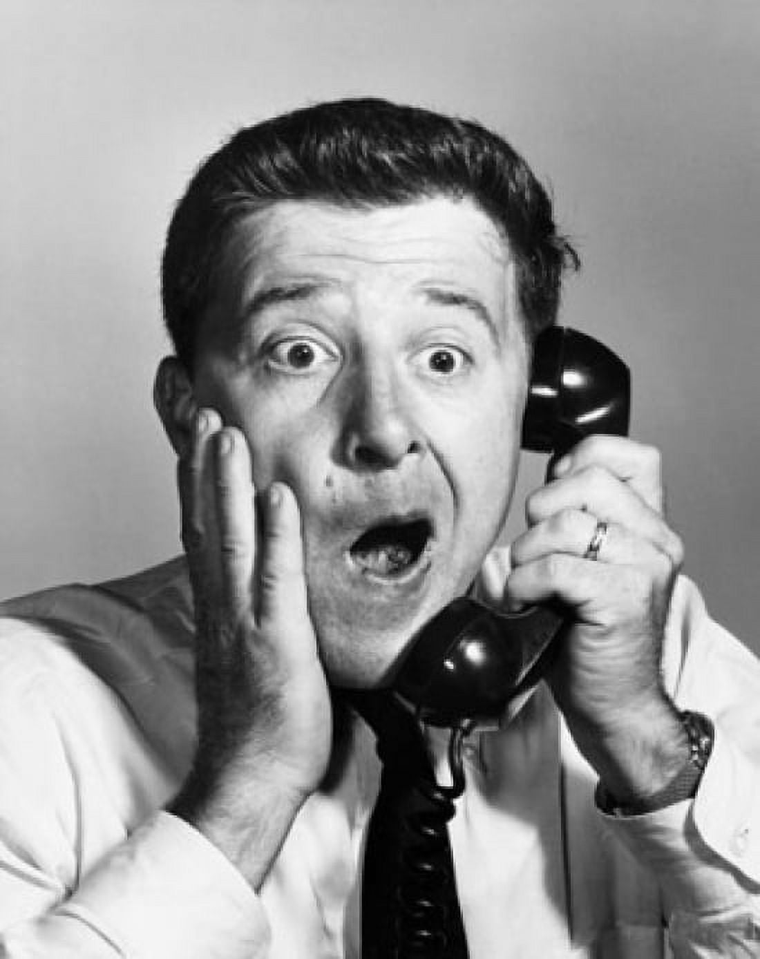 Close-up of a businessman using a telephone Canvas Art - (18 x 24)