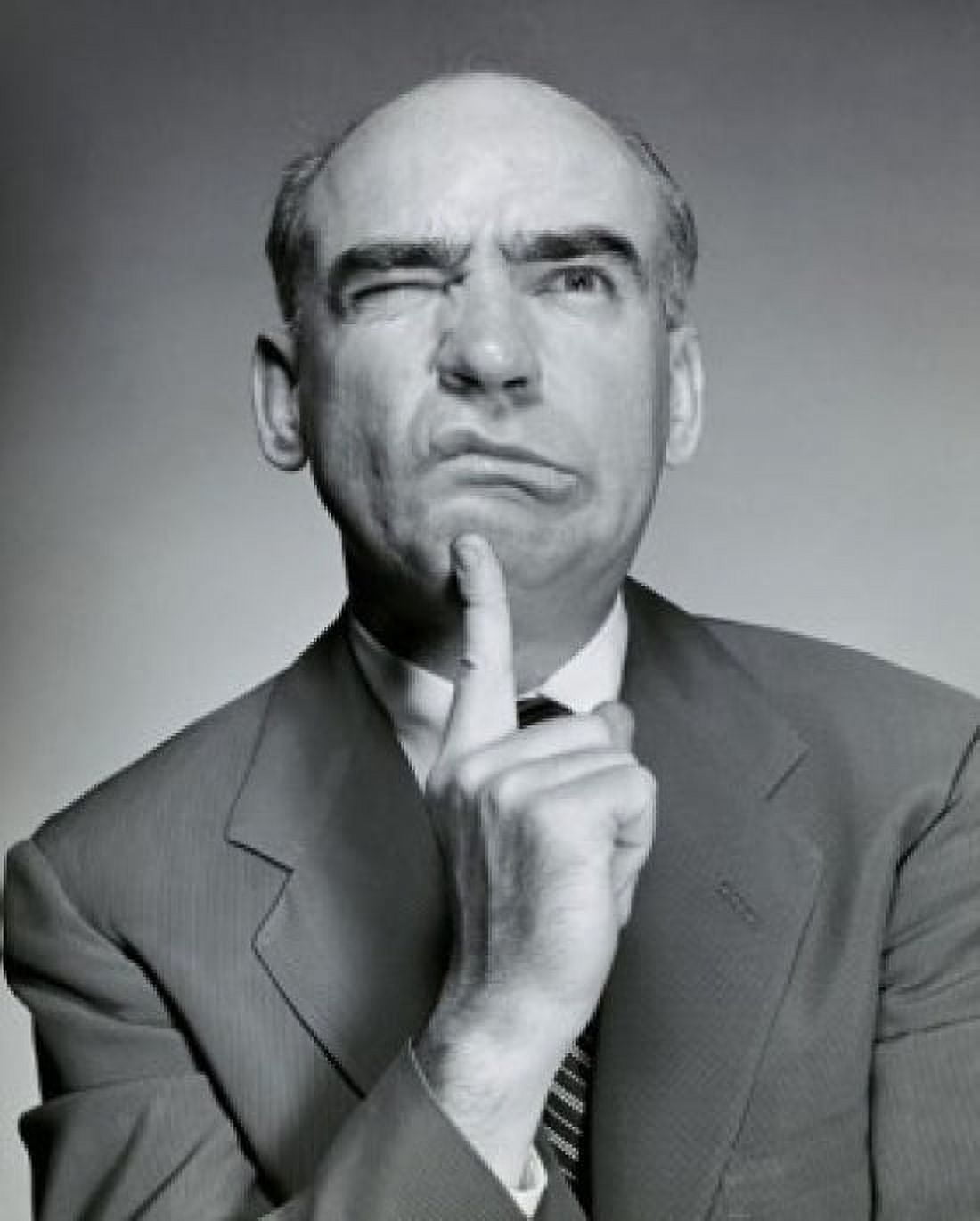 Close-up of a businessman winking Canvas Art - (24 x 36)