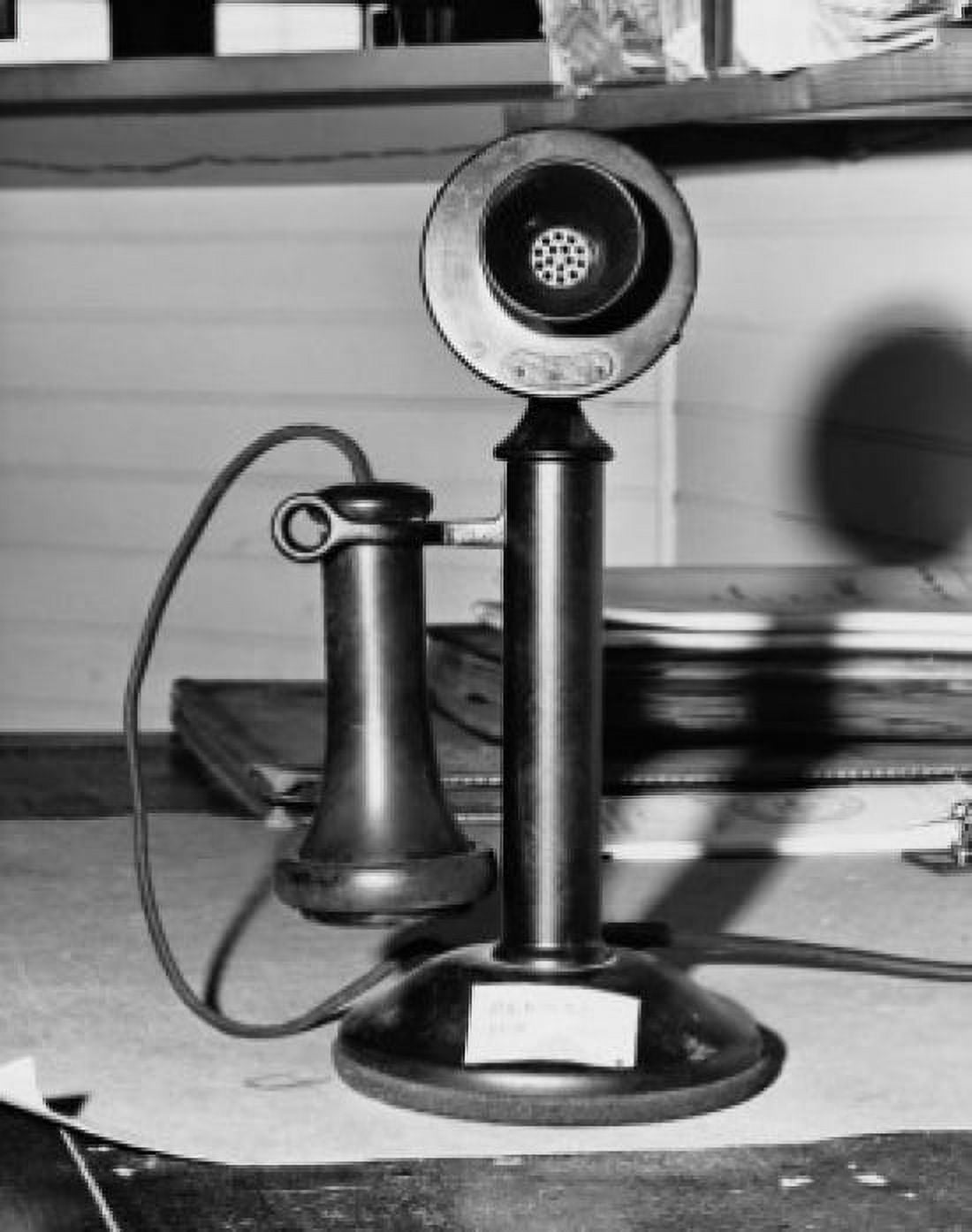 Close-up of a candlestick phone Railroad Museum Cape Cop Massachusetts USA Canvas Art - (24 x 36)
