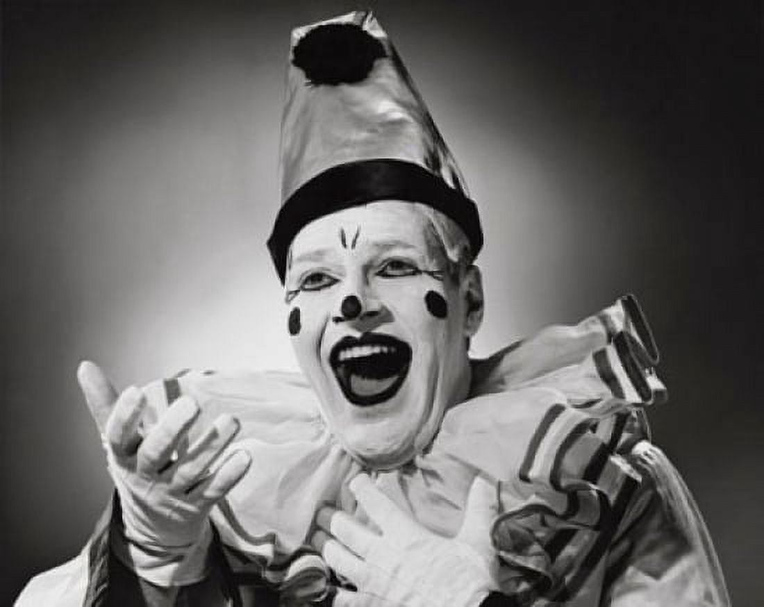 Close-up of a clown singing Canvas Art - (18 x 24)
