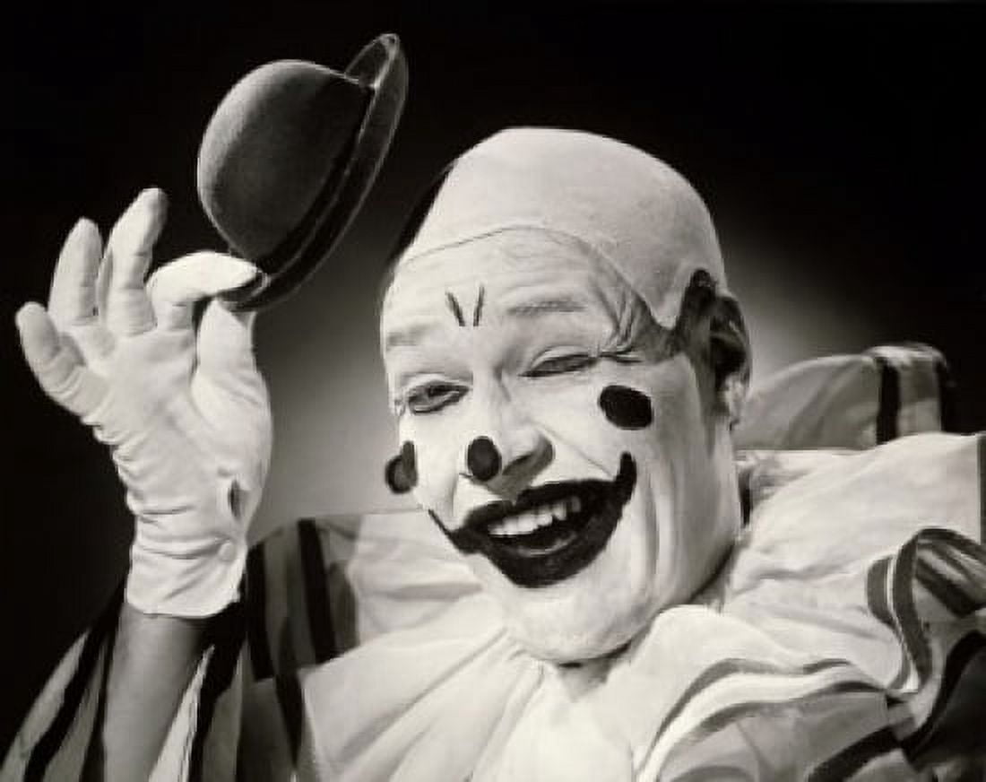 Close-up of a clown smiling Canvas Art - (18 x 24)