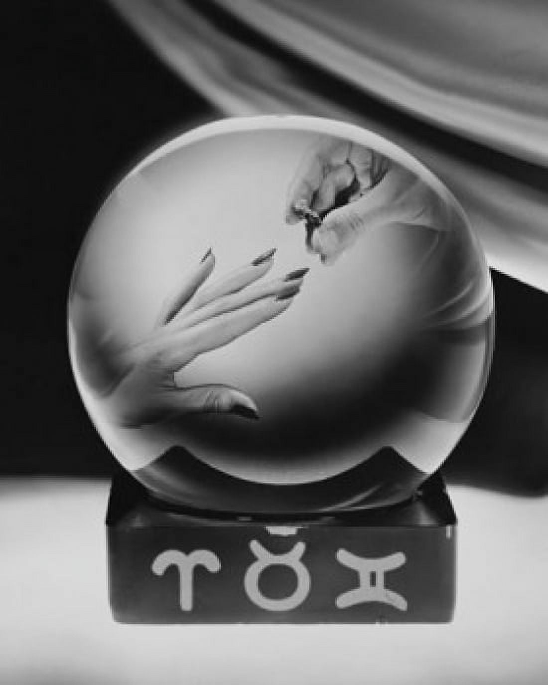 Close-up of a crystal ball Canvas Art - (24 x 36)