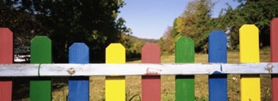Close-up of a fence Berlin Germany Canvas Art - Panoramic Images (36 x 13)