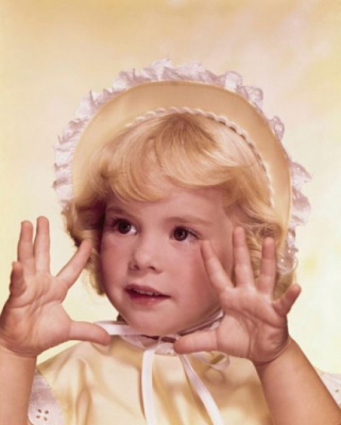 Close-up of a girl gesturing Canvas Art - (18 x 24)