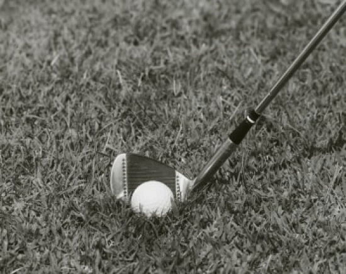 Close-up of a golf club and a golf ball Canvas Art - (18 x 24)