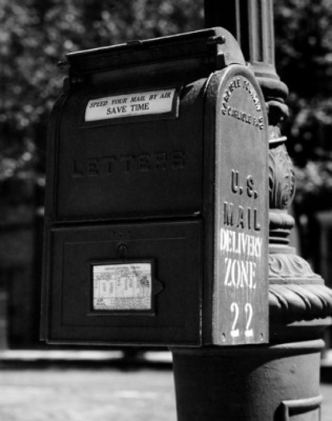 Close-up of a mailbox Canvas Art - (18 x 24)