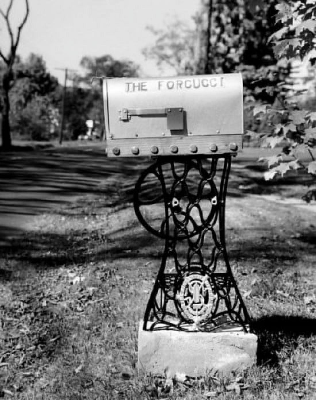 Close-up of a mailbox on the road side Canvas Art - (24 x 36)